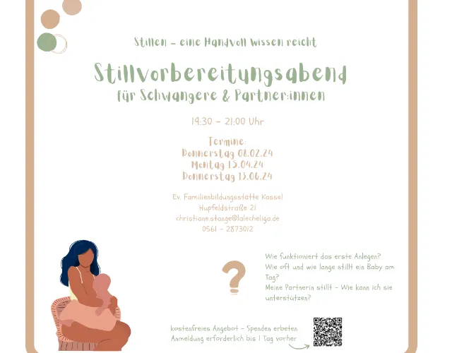 Stillvorbereitungsabend / Rund um Geburt und Babyzeit - Evangelische Familienbildungsstätte Kassel